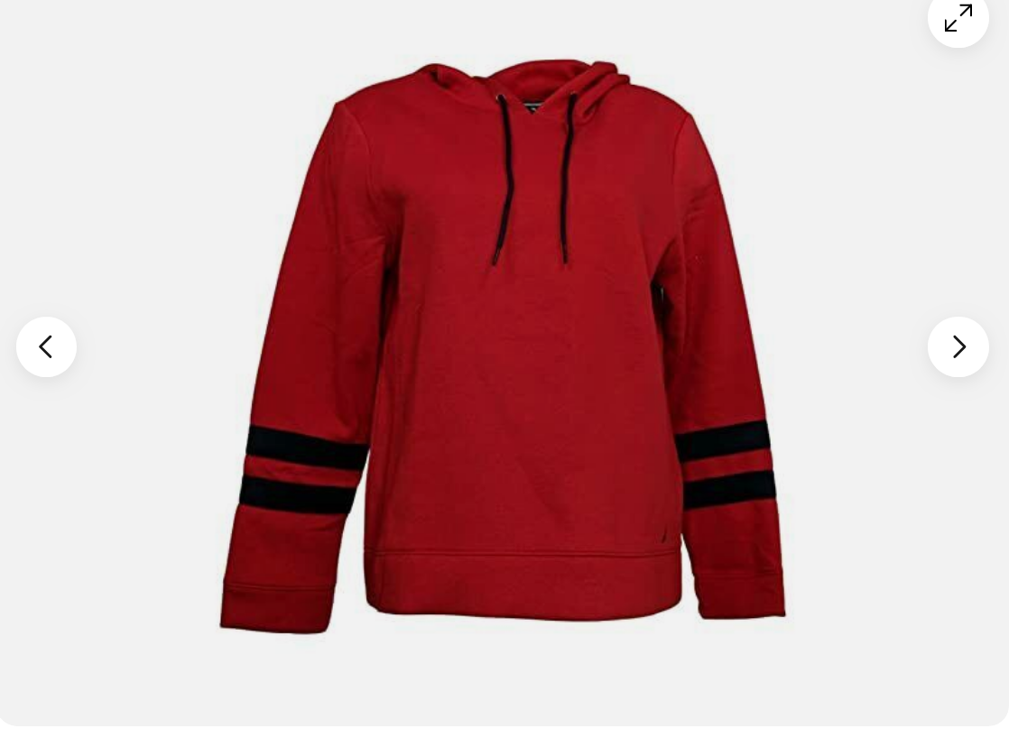 Nautica Women's Fleece Hoodie Ladies Sweater