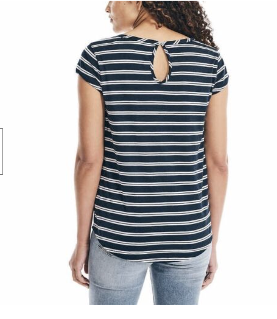 Nautica Ladies' Slub Tee Short Sleeve