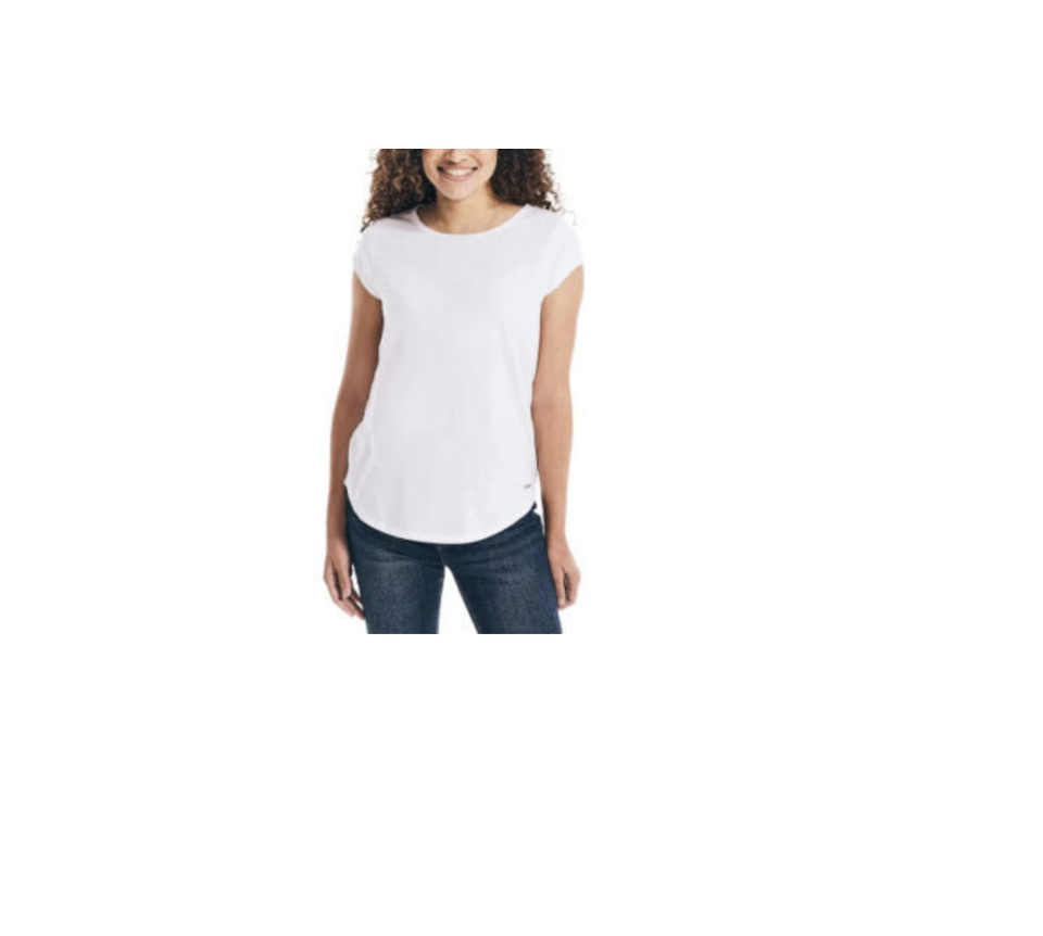 Nautica Ladies' Slub Tee Short Sleeve
