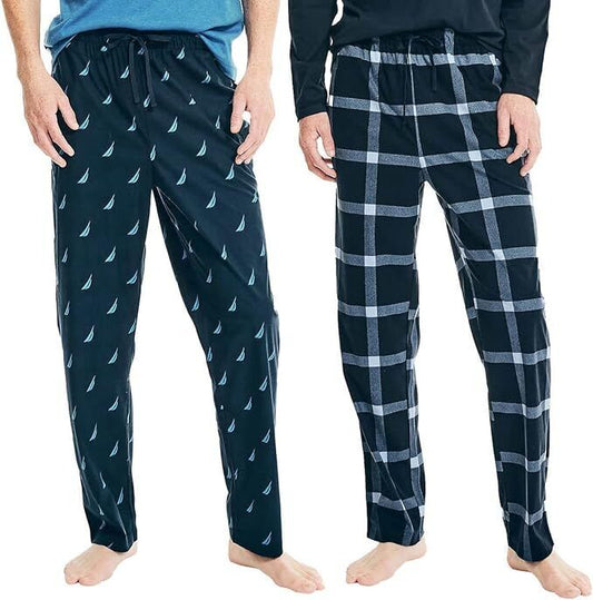 Nautica Soft Fleece Pajama Pants Set for Men ( 2 Pack)